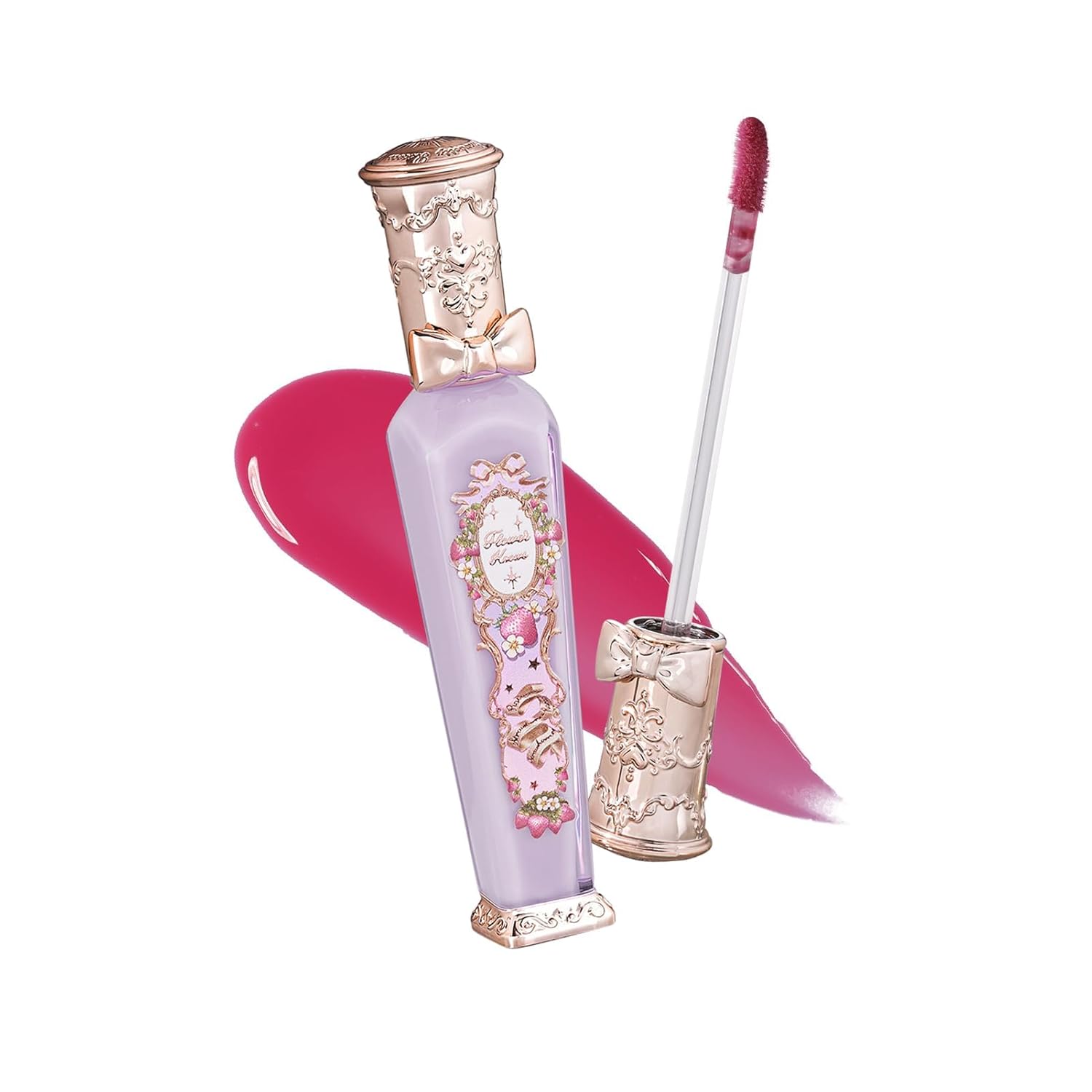 Flower Knows Violet Strawberry Rococo Glowy Lip Gloss - CosComme Finds