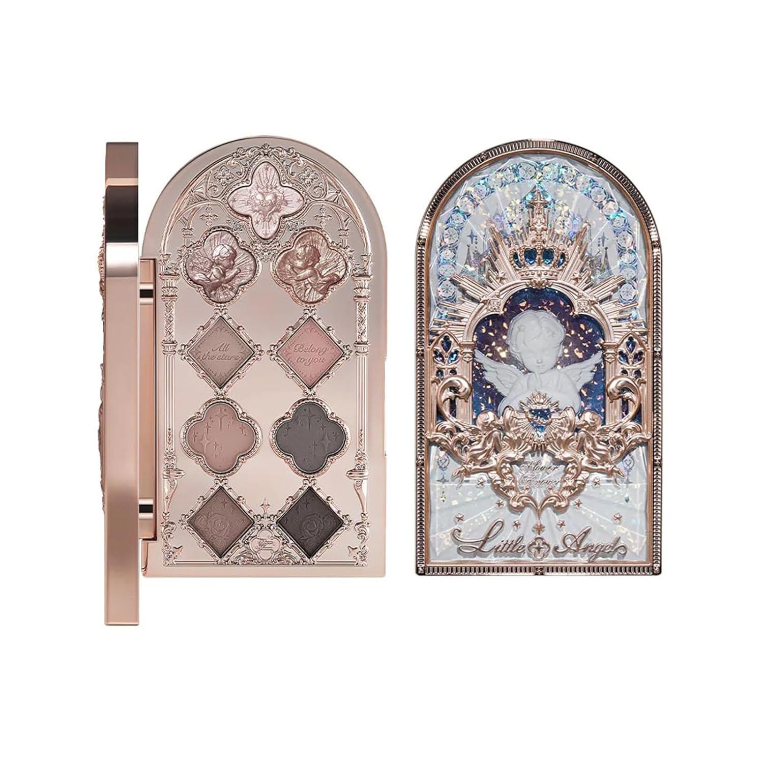 Flower Knows Little Angel 9-Color Eyeshadow Palette - CosComme Finds