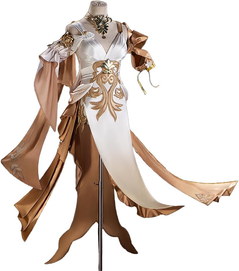 KIRA KIRA Aglaea Cosplay Costume with Tattoos - CosComme Finds