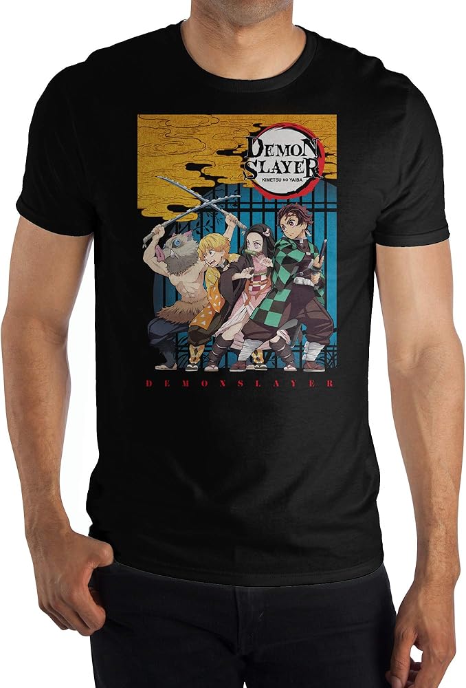 Demon Slayer Men's Short-Sleeve T-Shirt - CosComme Finds