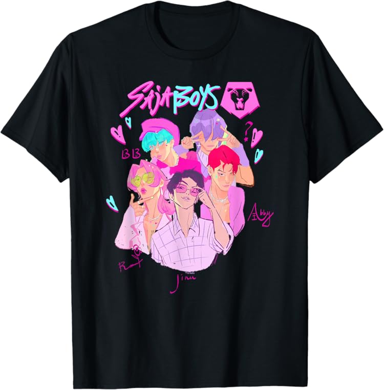 Saja Boys Heartthrob Officially Licensed T-Shirt - CosComme Finds