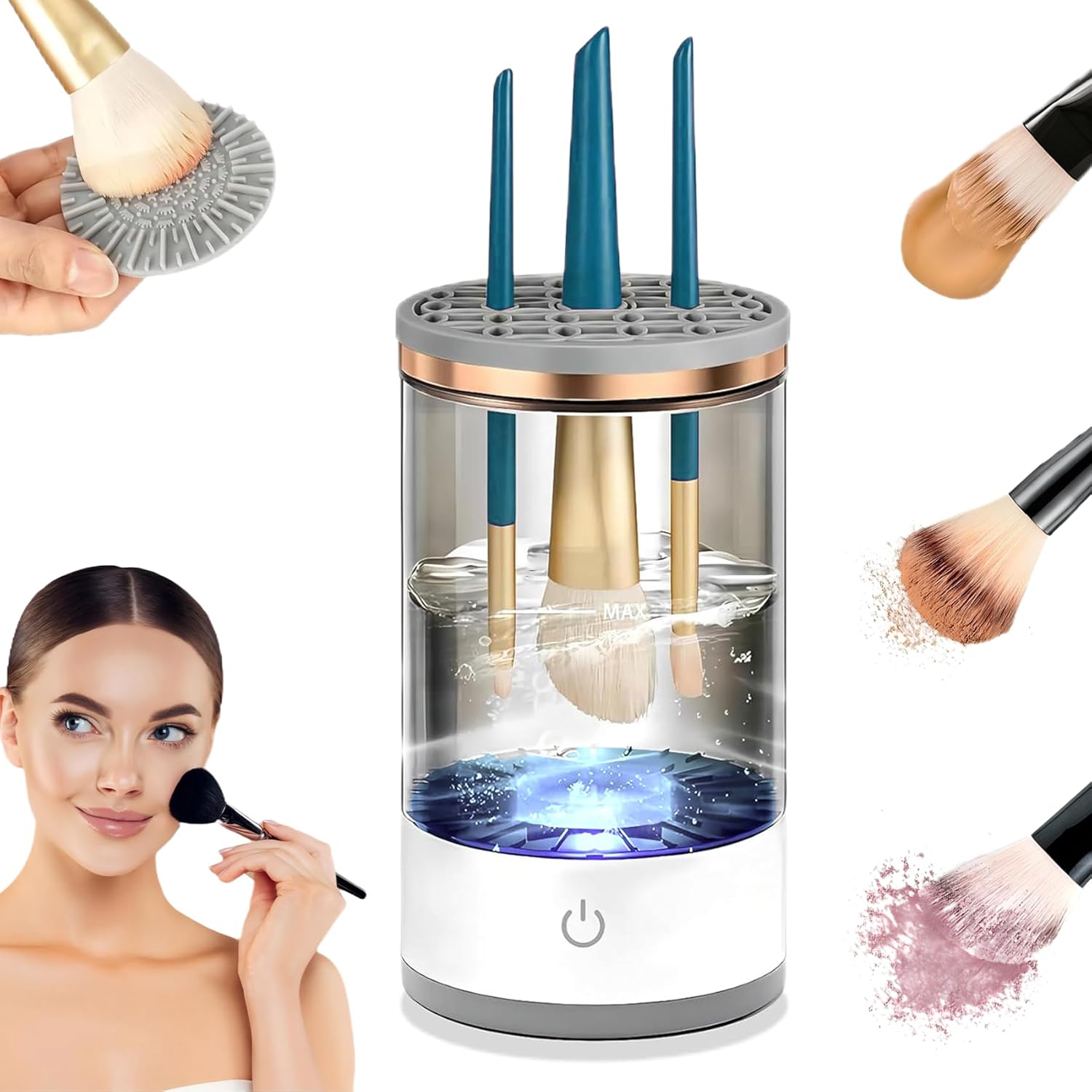 Electric Makeup Brush Cleaner - CosComme Finds