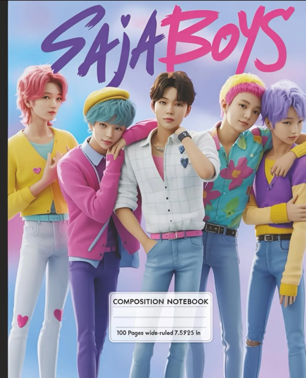 Saja Boys Composition Notebook - CosComme Finds