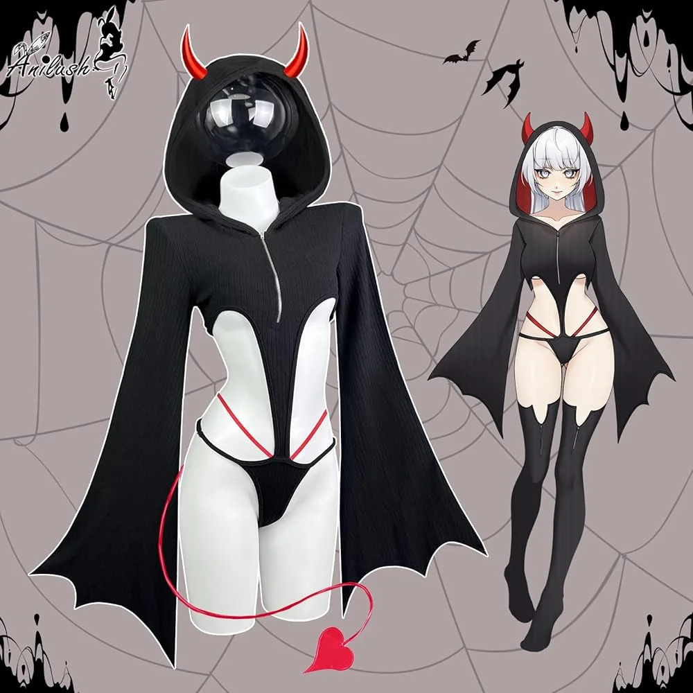 KORURACLUB Women’s Bat Halloween Costume - CosComme Finds