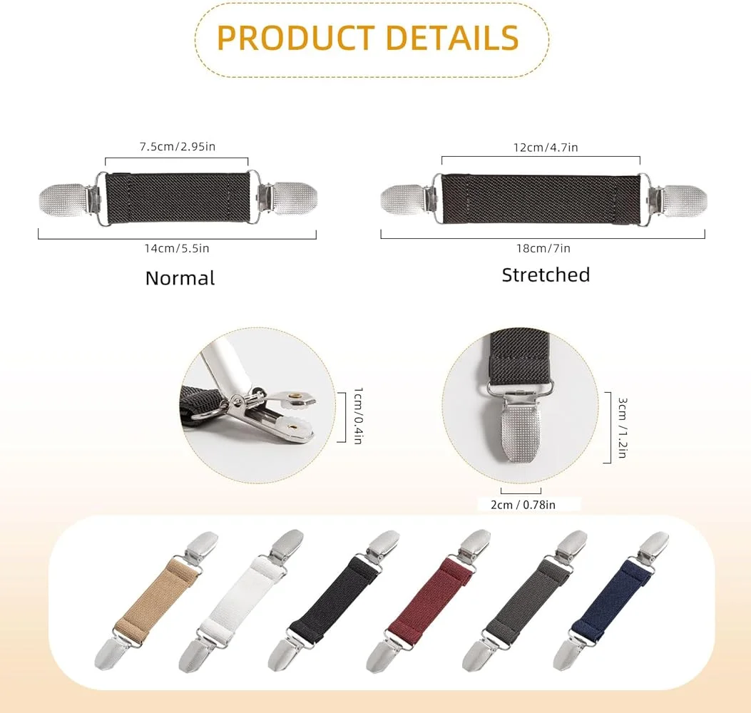 6 Pieces Dress Clips Back Cinch Set - CosComme Finds