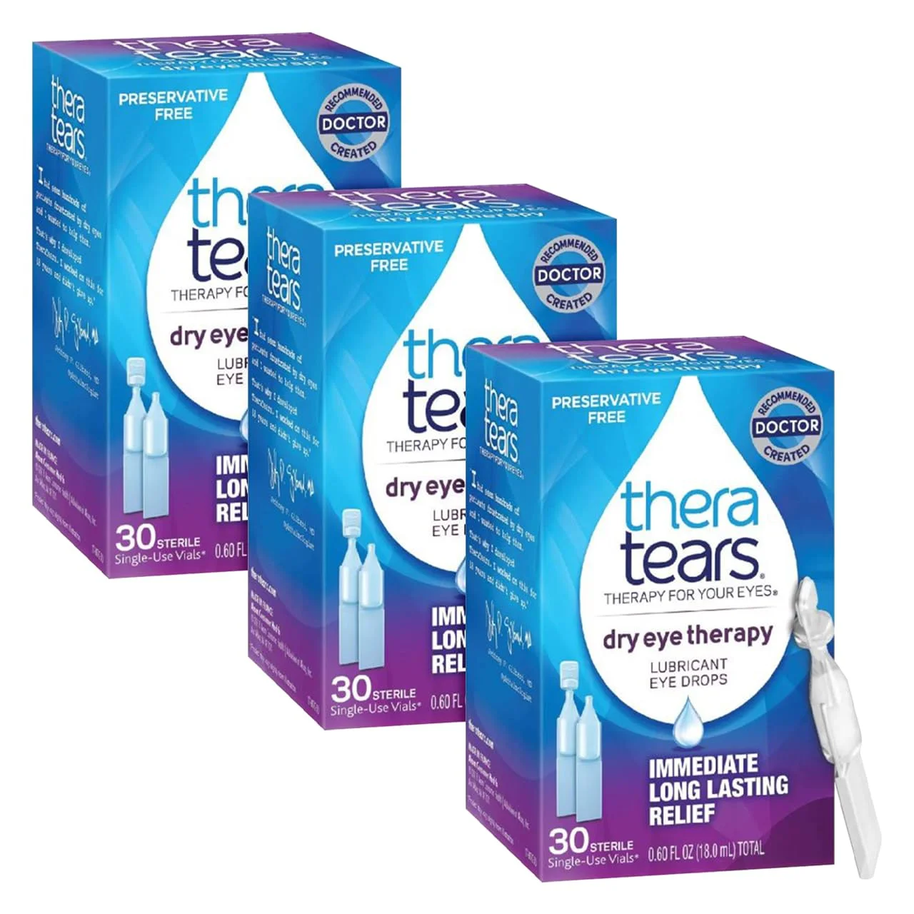 TheraTears Dry Eye Therapy Lubricating Eye Drops - CosComme Finds